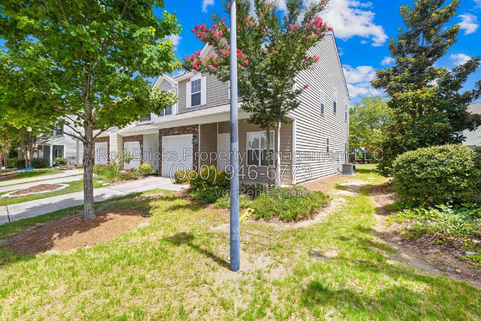 End-Unit Townhome in Steele Creek – Available Sept. 23rd! property image