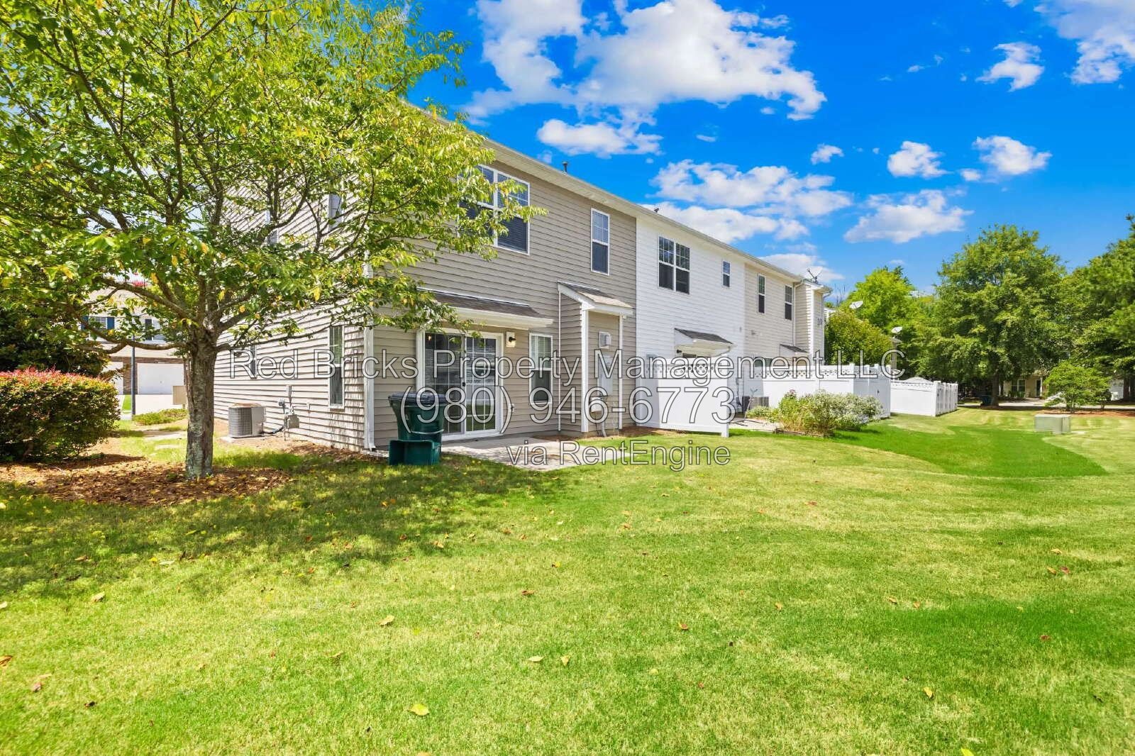 End-Unit Townhome in Steele Creek – Available Sept. 23rd! property image