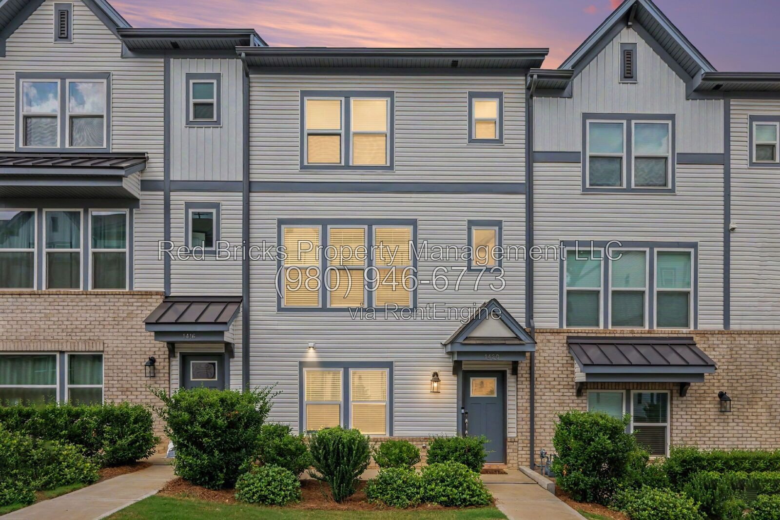 Modern 4BR Townhome with Luxury Finishes in Mineral Springs! property image