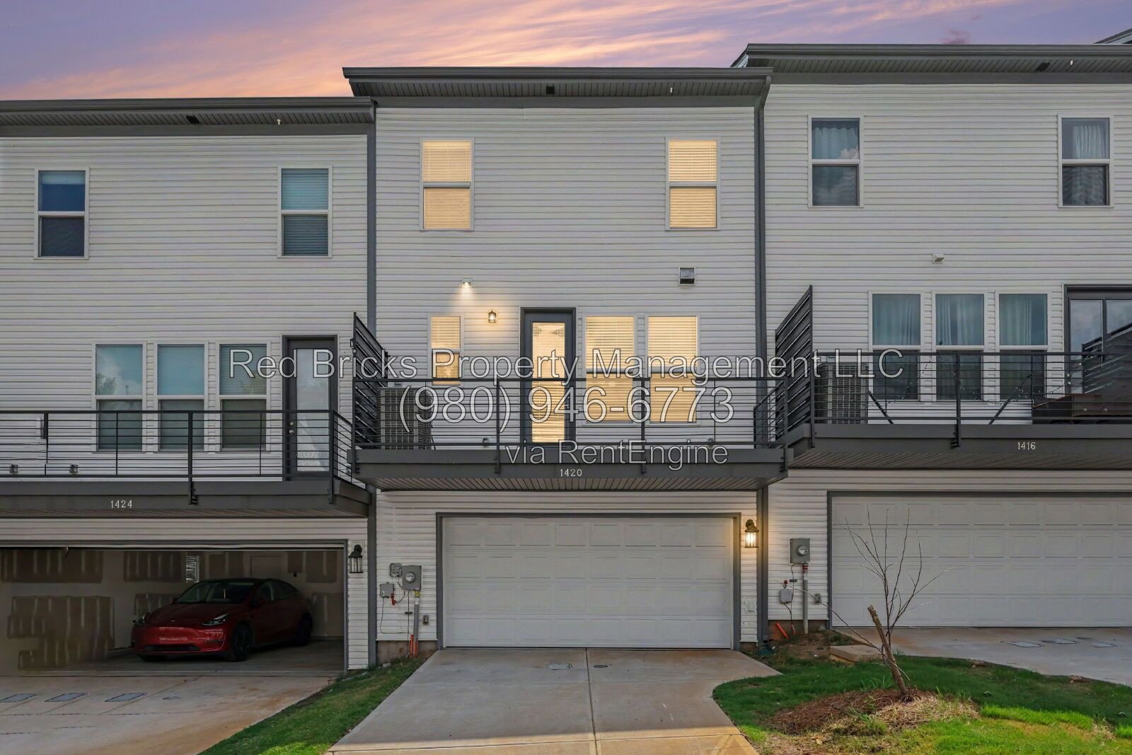 Modern 4BR Townhome with Luxury Finishes in Mineral Springs! property image