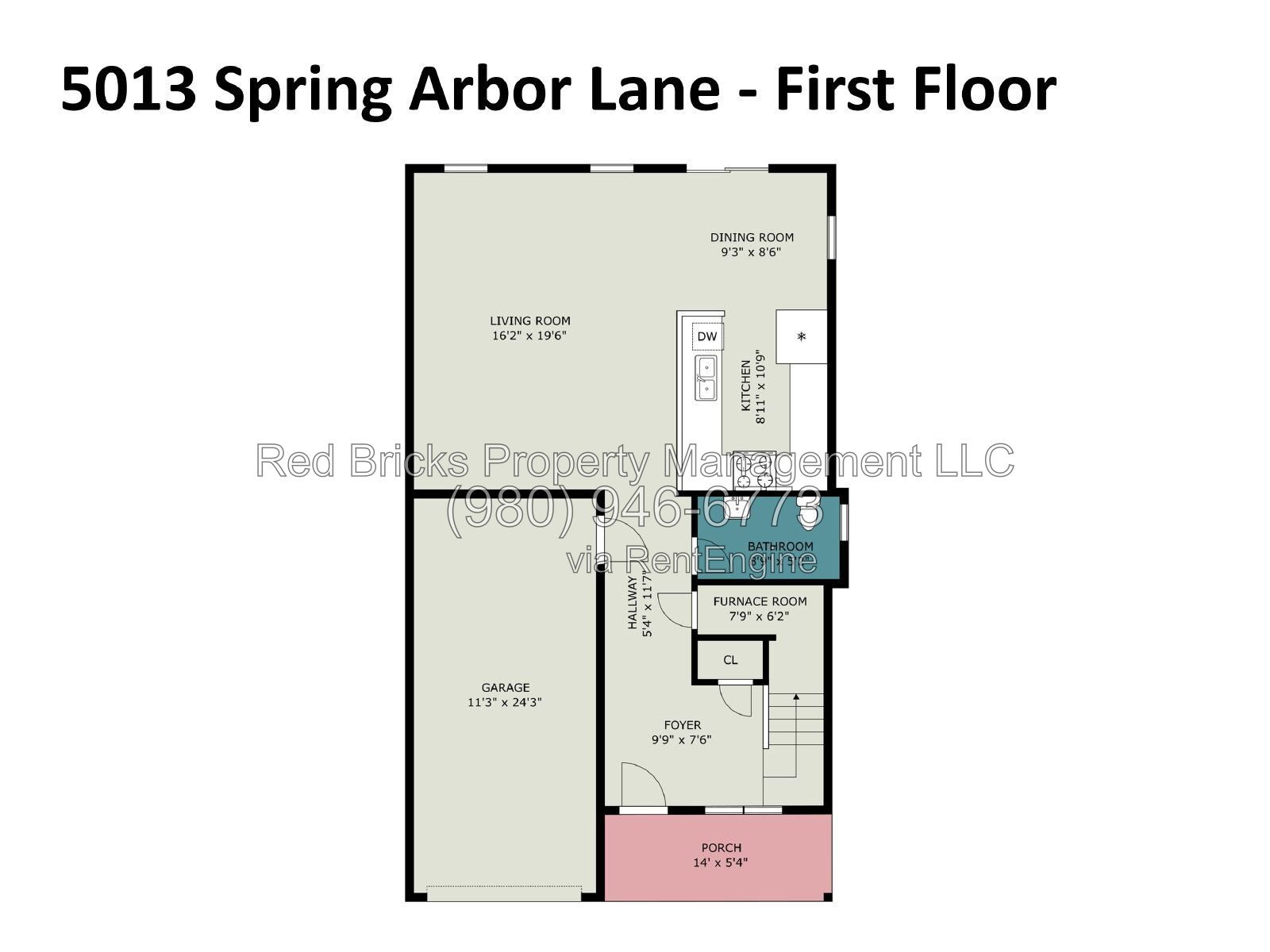 Modern End-Unit Townhome with Pool Access! property image