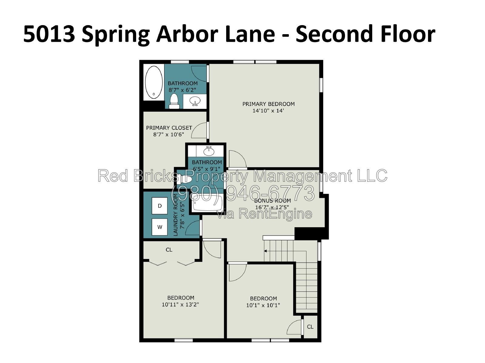 Modern End-Unit Townhome with Pool Access! property image