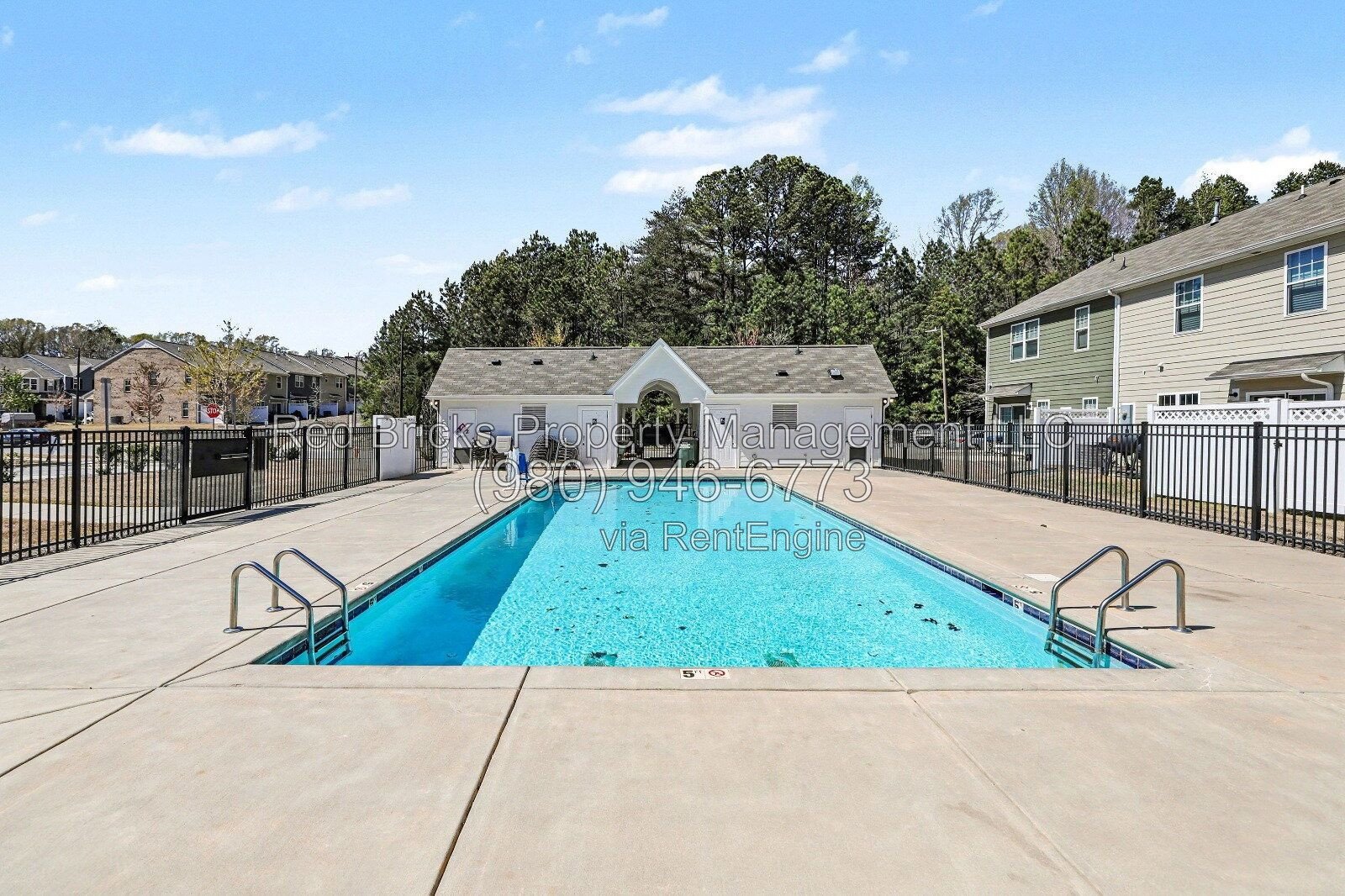 Modern End-Unit Townhome with Pool Access! property image