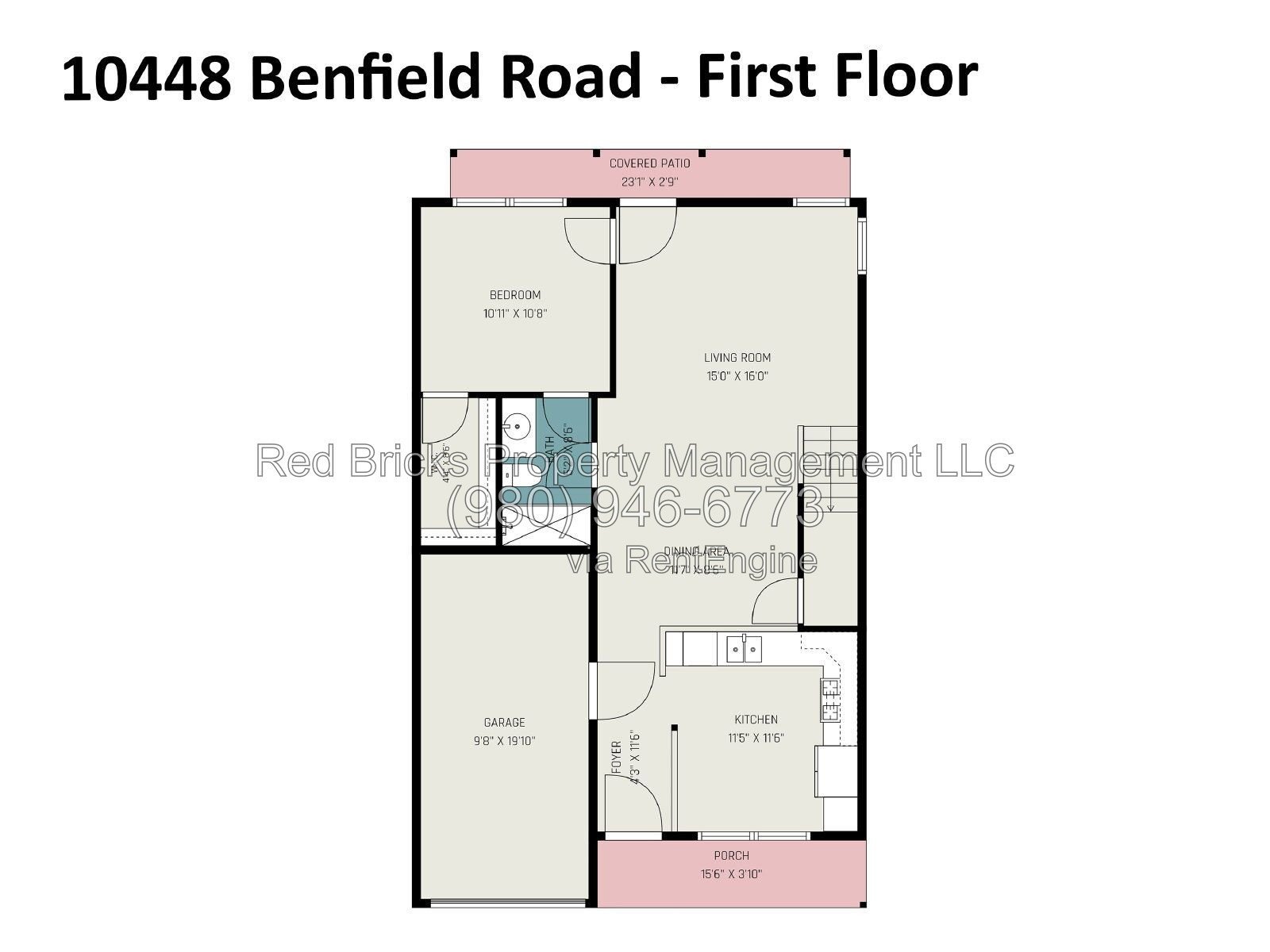 Freshly Painted 3BR End-Unit with New Carpet! property image