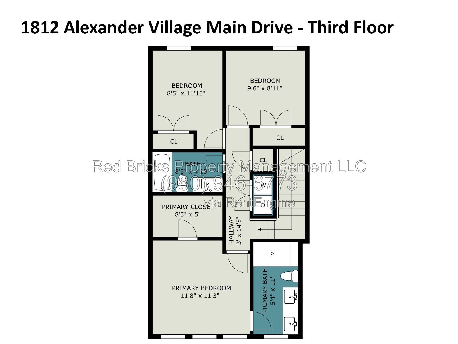 Brand-New 4BR Townhome Near I-85 & Research Park! property image