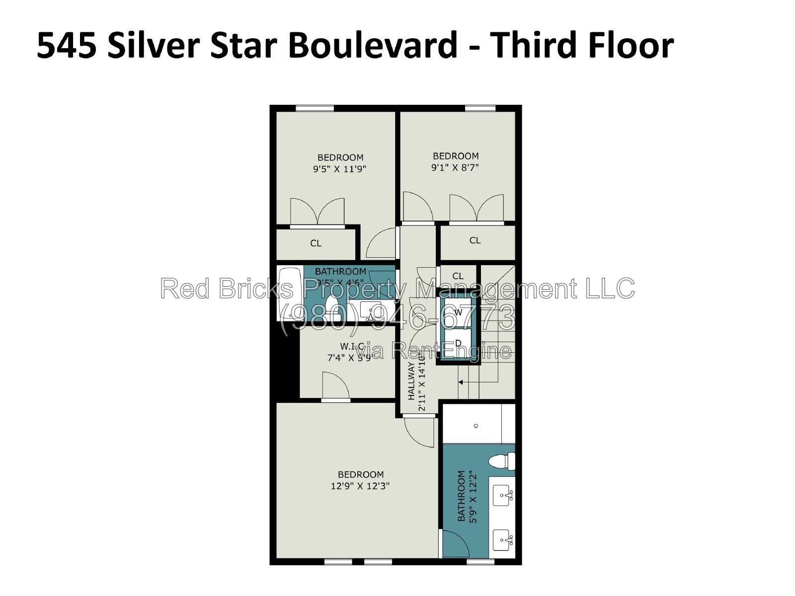 Brand-New 3-Story Townhome with 3 Bedrooms & 2-Car Garage in Indian Trail property image