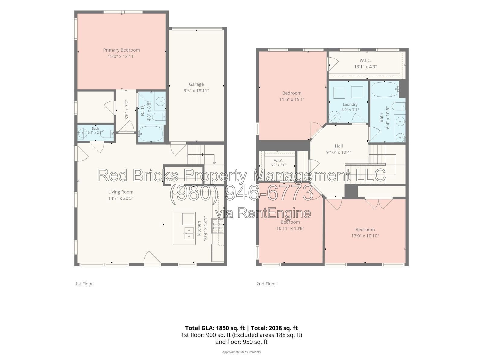 Beautiful Like-New 4-Bedroom Townhome in McDowell Crossing property image