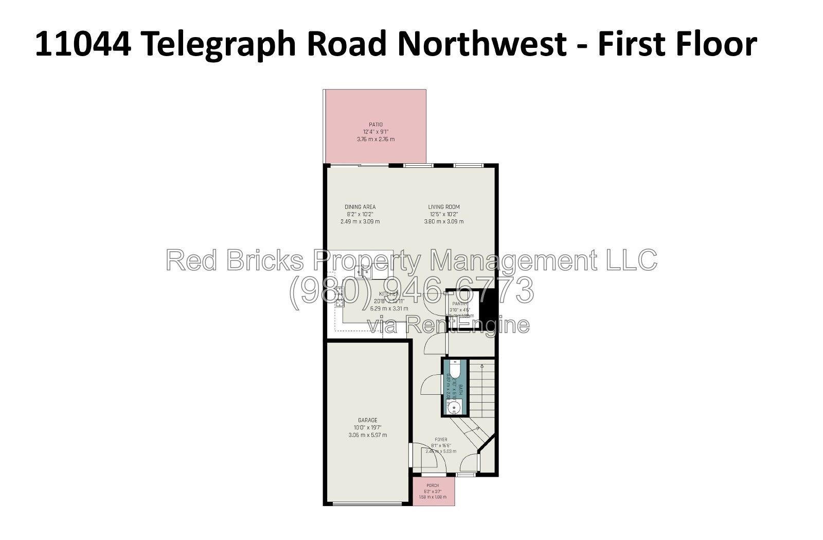 Beautiful 3-Bedroom Townhome in Edison Square property image