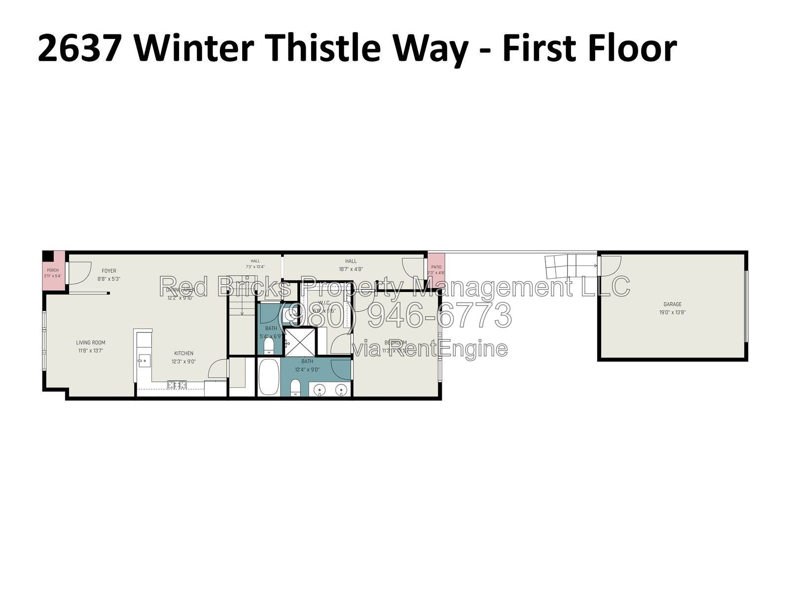 3-Bedroom, 3.5-Bath Townhome in The Greens with Garage & Community Pool property image